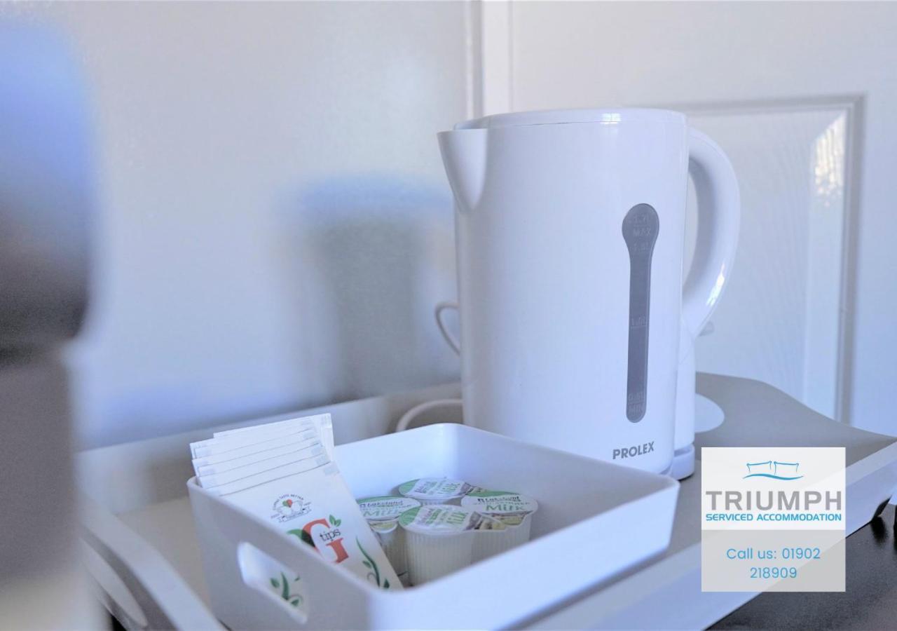 Portobello House - Four Bedroom House Perfect For Contractors - Sleeps 6 - Free Parking 울버햄프턴 외부 사진